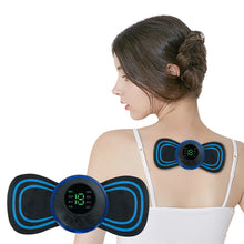 Load image into Gallery viewer, EMS Electric Pulse Neck Massager Cervical Massage Patch Back Sticker Muscle Stimulator Portable Relief Pain Relax Massageador
