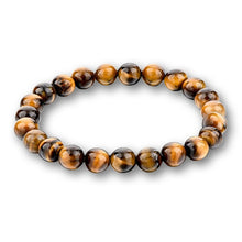 Load image into Gallery viewer, Tiger Eye Natural Lava Stone Chakra Yoga Beads Bracelets for Women Men Power Stone Charm Bracelet Fashion Jewelry Accessories
