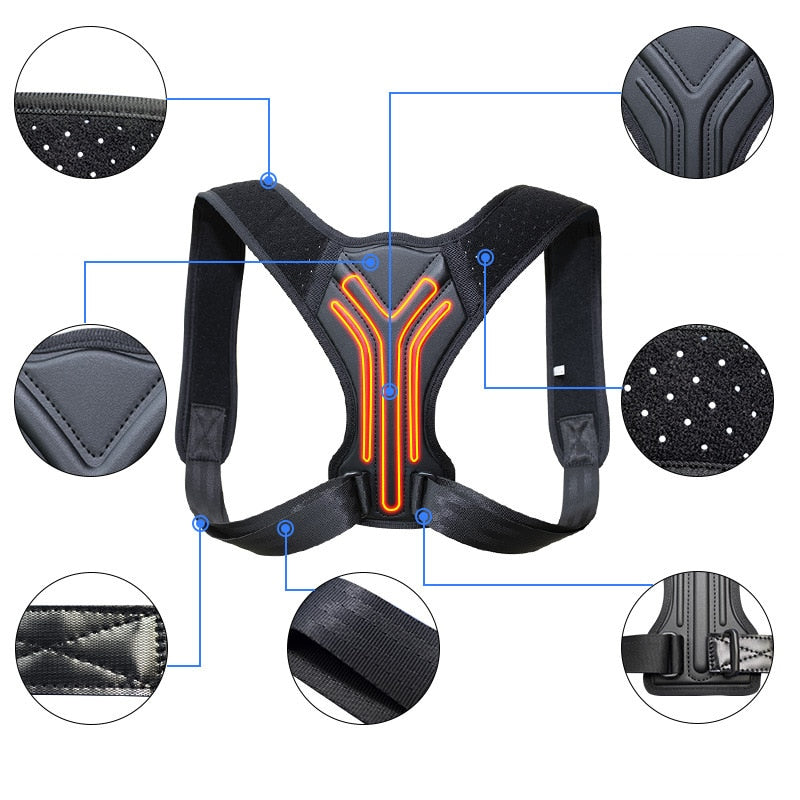 Posture Corrector Corset Clavicle Spine Posture Correction Back Support