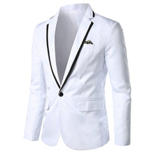 Load image into Gallery viewer, Men&#39;s Casual Single Button Suits Men&#39;s Slim Groomsmen Dresses
