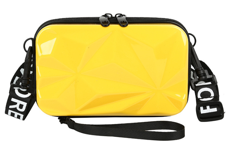 Small Bag New Korean Single Shoulder Bag Women's Messenger Hard Shell Box Small Square Bag