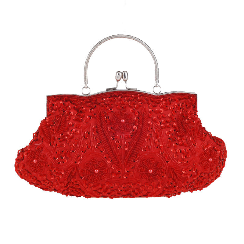 Beaded Bag Evening Bag Cheongsam Perfect Match Retro Bag Bridal Bag Bridesmaid Bag