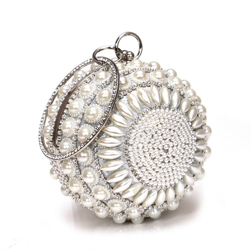 New Dinner Bags European and American Banquet Clutches Evening Metal Bags Women's Bags