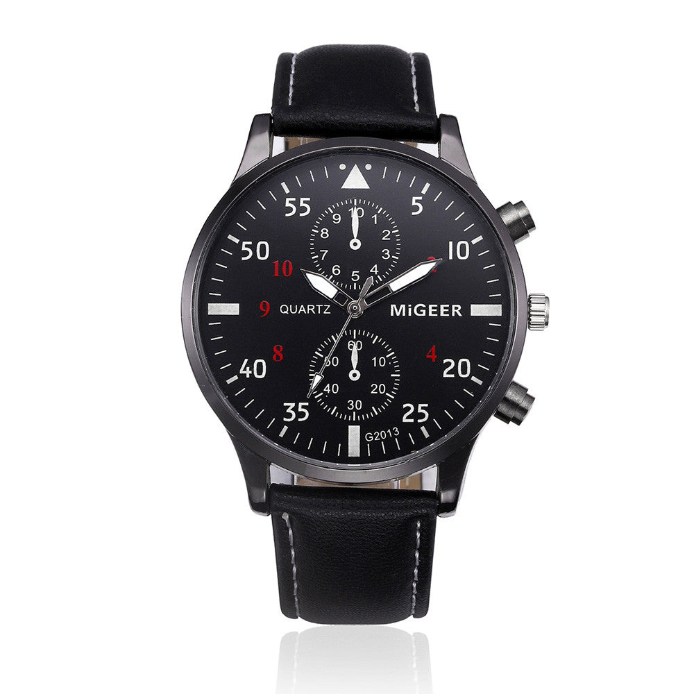 Retro Design Leather Band Watches Men Top Brand Relogio Masculino 2020 NEW Mens Sports Clock Analog Quartz Wrist Watches