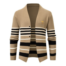 Load image into Gallery viewer, Men&#39;s Knit Cardigan Fashion Jacket Knitwear Outer Sweater Men
