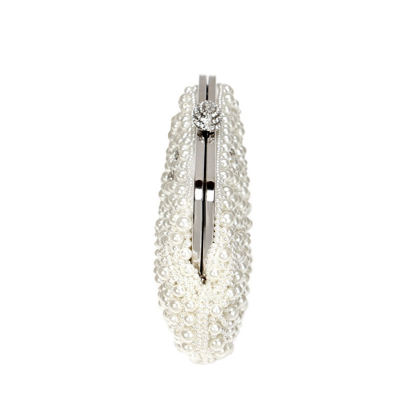 Pearl Evening Bag Vintage Ladies Banquet Bag Versatile Portable Evening Bag