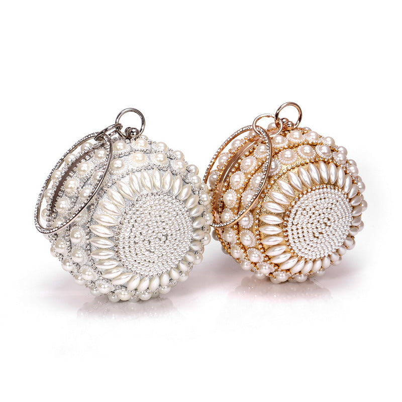 New Dinner Bags European and American Banquet Clutches Evening Metal Bags Women's Bags