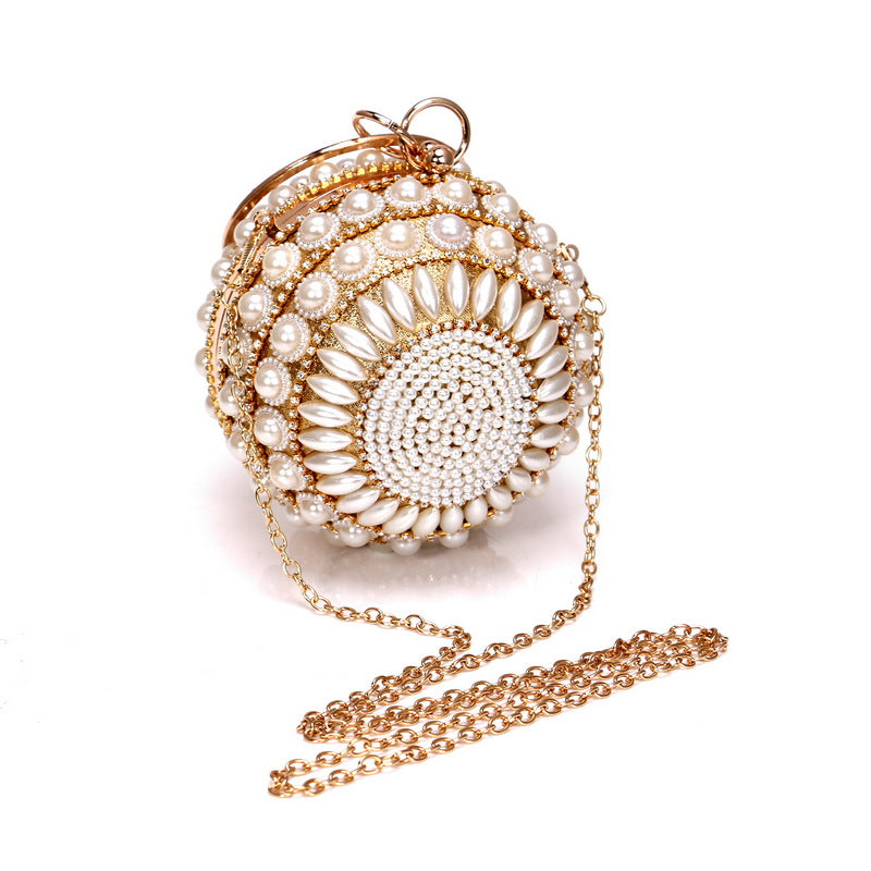 New Dinner Bags European and American Banquet Clutches Evening Metal Bags Women's Bags