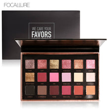 Load image into Gallery viewer, FOCALLURE 18 Colors Palette Shimmer Matte Pigment Eye Shadow Cosmetics Mineral Nude Glitter Eye Makeup Beauty
